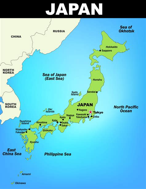 picture of japan map.